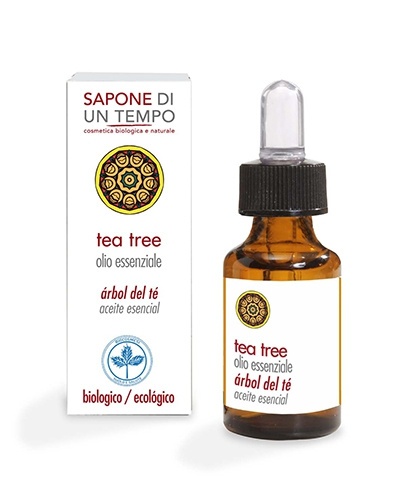 OLEJEK ETERYCZNY BIO TEA TREE 15 ml. SAPONE DI UN TEMPO