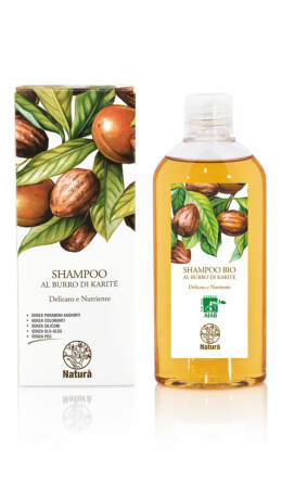 Szampon do włosów BIO 200 ml . z masłem karite (Shea) - linia delikatna - La Dispensa