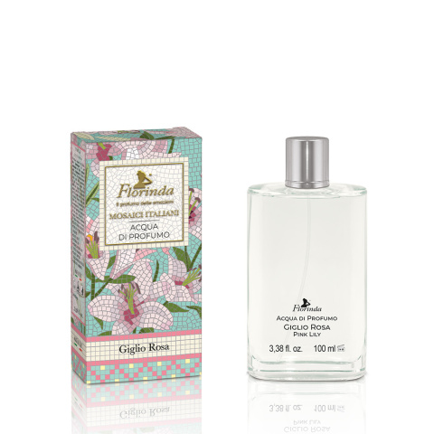 Woda perfumowana 100 ml. Mozaika RÓŻOWA LILIA - Florinda