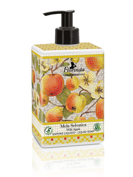Mydło w płynie 500 ml. Mozaika Pomarańcza Dzikie Jabłko - Florinda