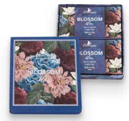 Zestaw mydeł naturalnych w eleganckim opakowaniu 2 szt. x 200 g. BLOSSOM BLU - Florinda